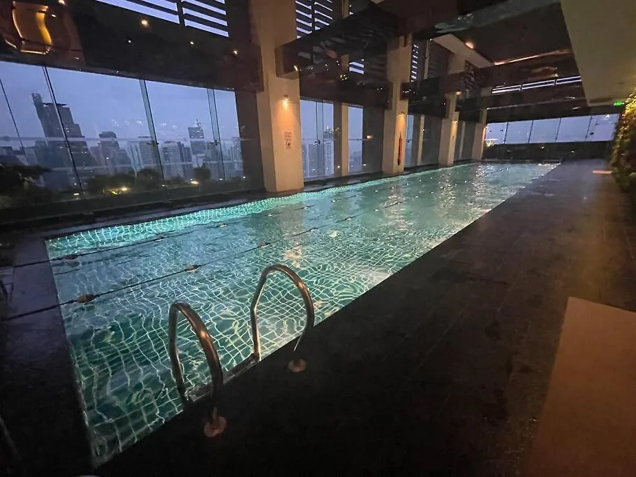 Gramercy French Rustic 2Br Penthouse 60Th Flr With Awesome View! Apartamento Manila